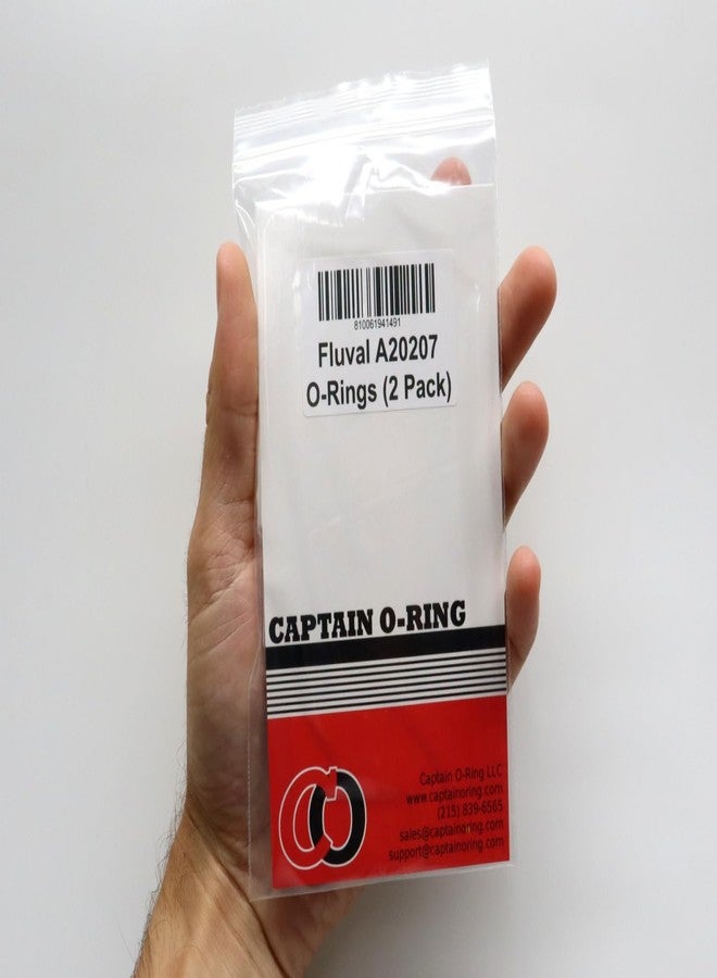 Captain O-Ring - Replacement A20207 A-20207 Oring for Fluval FX5 FX6 Canister Filter Motor Seal Housing (2 Pack) - Image 5